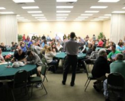 Ron presenting at workshop.