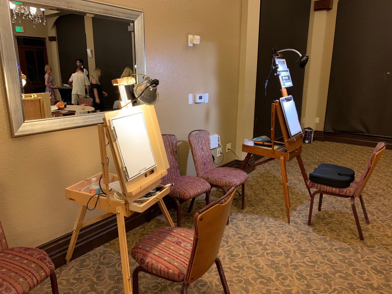 Weber Art and Media - Easel at Event